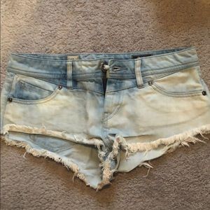 Volcom Denim Micro Shorts